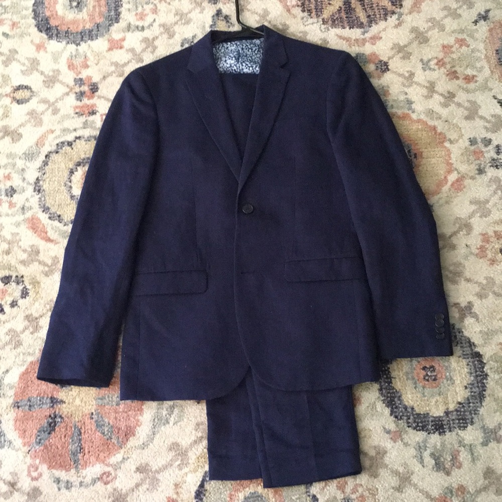 H&M Cotton-Linen Suit